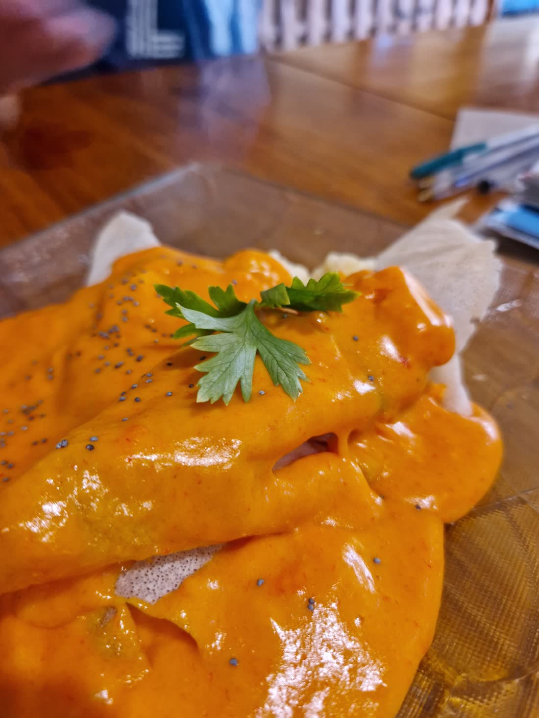 Piquillos rellenos de queso y marisco, premio nacional de cocina